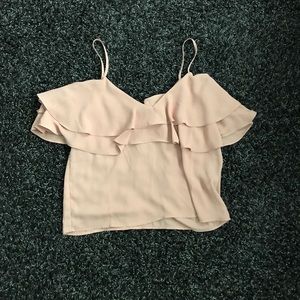 Cute off the shoulders shirt